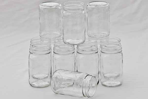 Plain Mason Jars