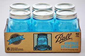 Blue Ball Jars