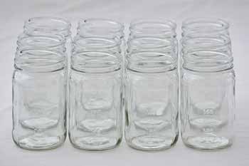 Plain Mason Jars