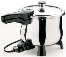 Presto Pressure Cooker 6 Quart Electric Stainless Steel 