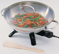 Presto Stainless Steel Electric Wok 