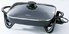 Presto Electric Skillet 16 Inch w/Glass Cover 