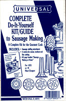 Sausage Making Kit for Universal #323 Meat Grinder
