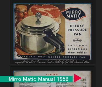 Mirro Matic Pressure Cooker Canner Manual