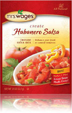 Mrs. Wages Habanero Salsa Mix 