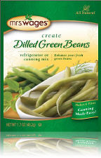 Mrs. Wages Dilled Green Beans Refrigerator or Canning Mix 