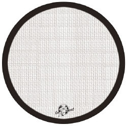 Weston Black Round Baking Mat