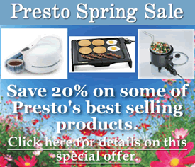 Presto New Year's Sale