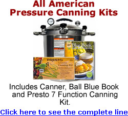 All American Pressure Canning Kits