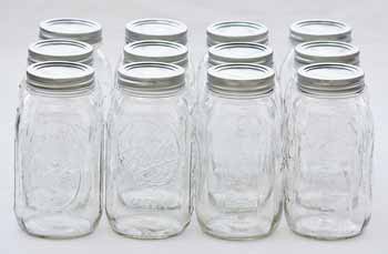 Regular Mouth Ball Quart Canning Jars