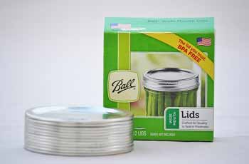 Ball Wide Mouth Lids (12 count)