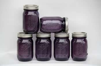 Pint Purple Ball Jars