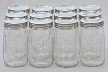 Wide Mouth Ball Quart Jars