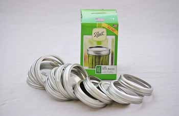 Wide Mouth Canning Lids and Rings