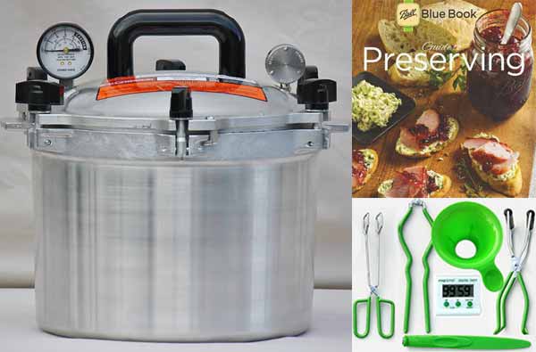 All American 910 10 Quart Canning Kit - Free Shipping | Pressure Cooker ...