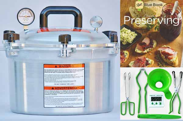 All American 15 Quart Pressure Canning Kit
