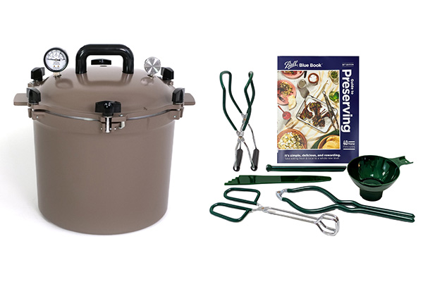 All American Brown 21 Quart Pressure Canning Kit