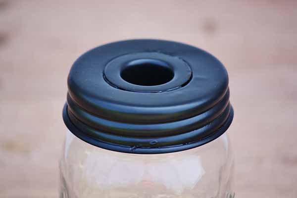 Mason Jar Candle Holder