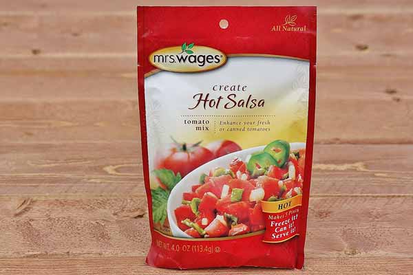 Mrs Wages Hot Salsa Mix