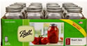 Ball Regular Mouth Palleted Canning Jars