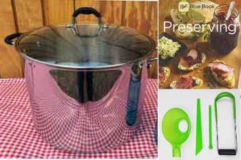 Ball Stainless Steel 21 Quart Water Bath Canning Kit