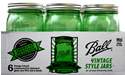 Ball Vintage Green Full Pallet Canning Jars