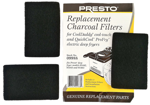 Presto CoolDaddy 0544206 Deep Fryer Black Cool-Touch Black