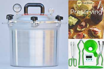 All American 21 Quart  Pressure Canning Kit