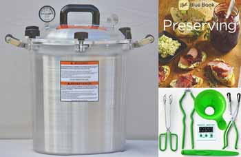 All American 30 Quart Pressure Canning Kit