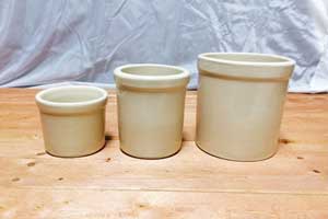 Ohio Stoneware Ceramic Utensil Crocks