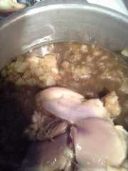 Chicken in Pressure Cooker with sauce