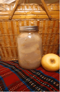 Pressure Canned Apple Pie Filling