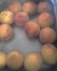 Steeping Peaches